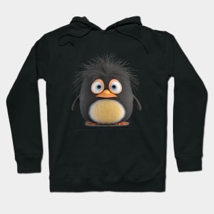 Penguin Cute Adorable Humorous Illustration Hoodie